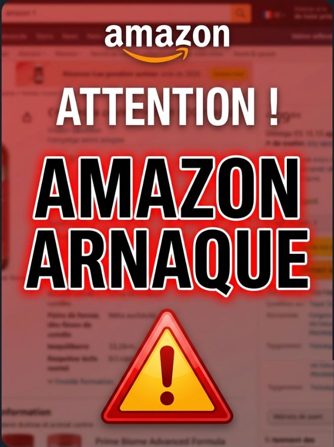 Attention arnaques Glucavit Amazon